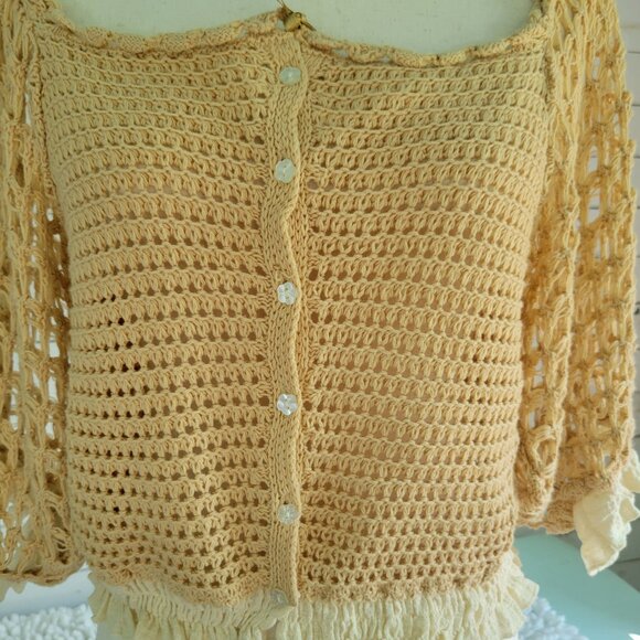 Free People Crochet Sweater - Picture 3 of 8